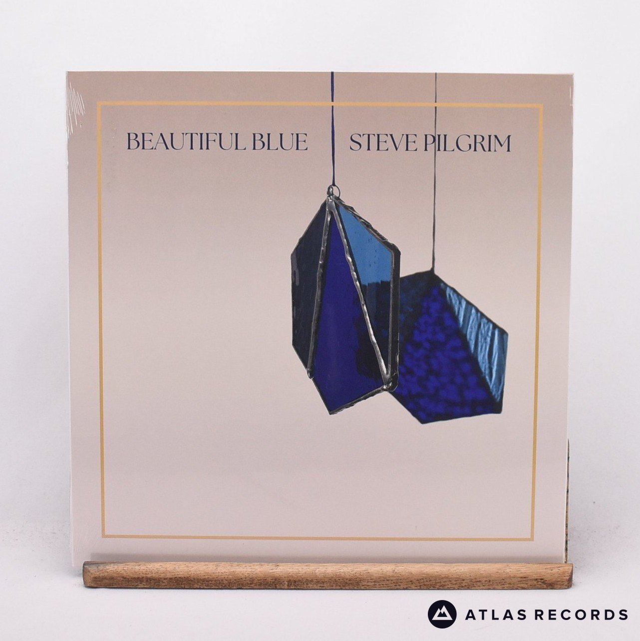 Steve Pilgrim Beautiful Blue LP Vinyl Record - Front Cover & Record