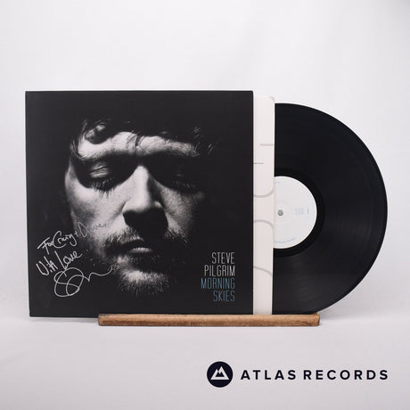 Steve Pilgrim Morning Skies LP Vinyl Record - Front Cover & Record