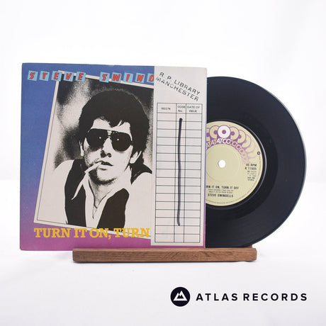 Steve Swindells Turn It On, Turn It Off 7" Vinyl Record - Front Cover & Record
