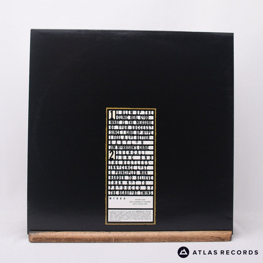 Steve Taylor - I Predict 1990 - Lyric Sheet LP Vinyl Record - VG+/EX