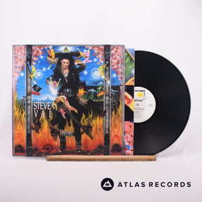 Steve Vai Passion And Warfare LP Vinyl Record - Front Cover & Record