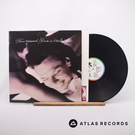 Steve Winwood Back In The High Life LP Vinyl Record - Front Cover & Record