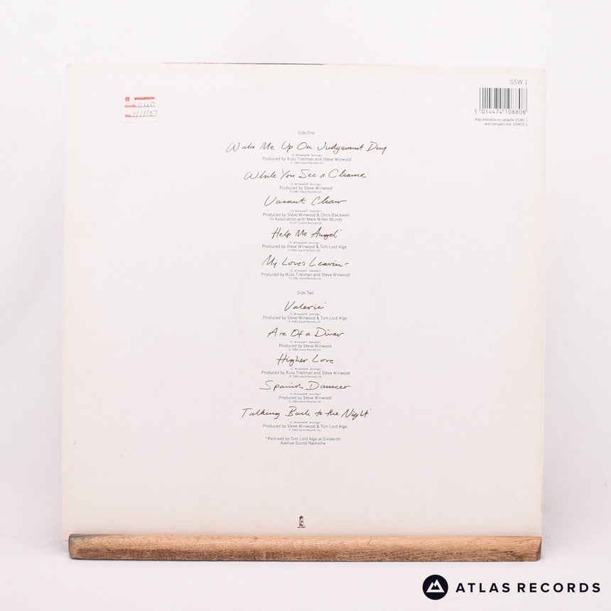 Steve Winwood - Chronicles - LP Vinyl Record - EX/VG+