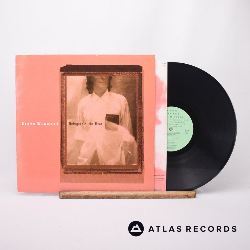 Steve Winwood Refugees Of The Heart LP Vinyl Record - Front Cover & Record