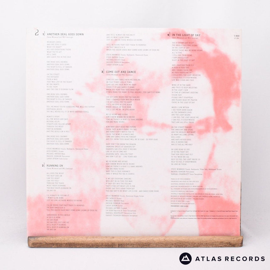 Steve Winwood - Refugees Of The Heart - LP Vinyl Record - EX/VG+