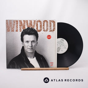 Steve Winwood Roll With It LP Vinyl Record - Front Cover & Record