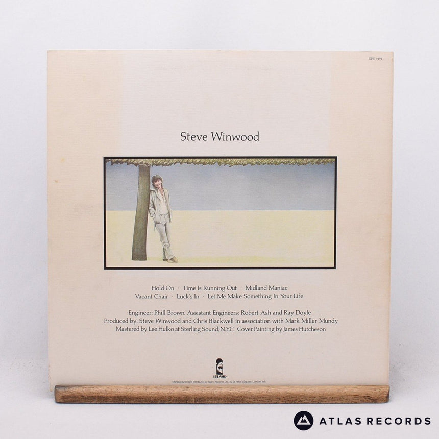 Steve Winwood - Steve Winwood - Textured Sleeve LP Vinyl Record - VG+/EX