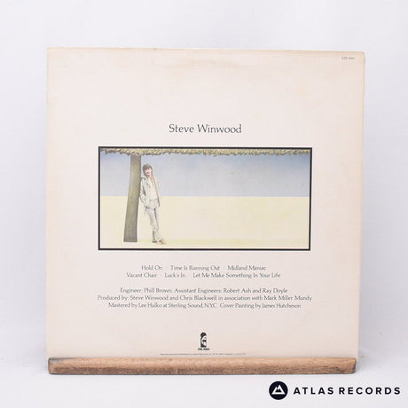 Steve Winwood - Steve Winwood - Textured Sleeve LP Vinyl Record - VG+/VG+