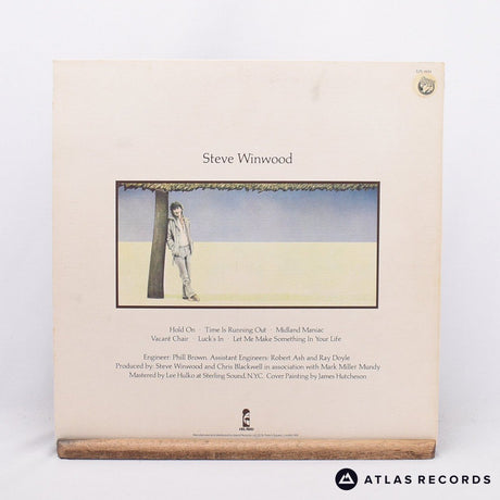 Steve Winwood - Steve Winwood - Insert Textured Sleeve LP Vinyl Record - EX/EX