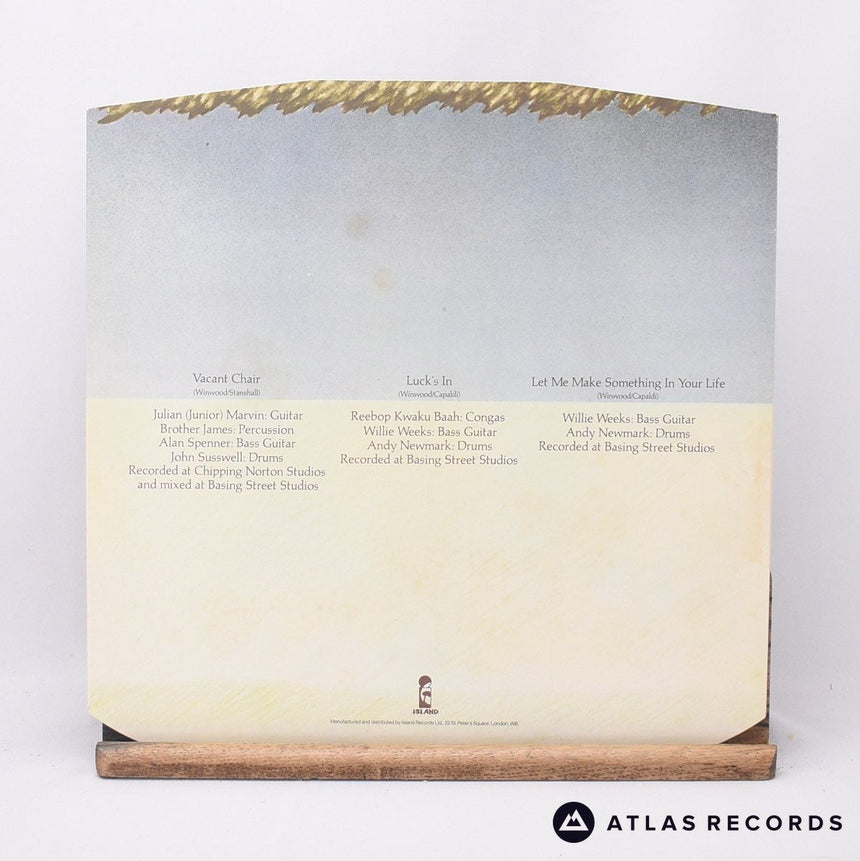 Steve Winwood - Steve Winwood - First Press LP Vinyl Record - EX/EX