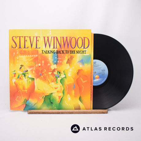 Steve Winwood Talking Back To The Night LP Vinyl Record - Front Cover & Record