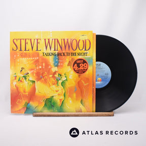 Steve Winwood Talking Back To The Night LP Vinyl Record - Front Cover & Record