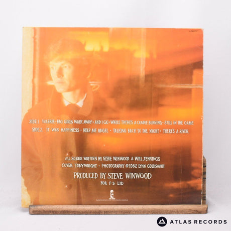 Steve Winwood - Talking Back To The Night - Lyric Sheet LP Vinyl Record - VG+/EX