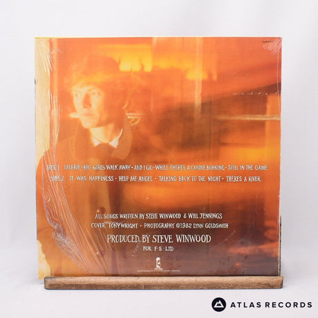 Steve Winwood - Talking Back To The Night - Lyric Sheet LP Vinyl Record - EX/EX