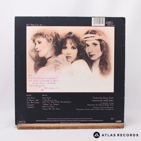 Stevie Nicks - The Wild Heart - Lyric Sheet LP Vinyl Record - VG+/VG+