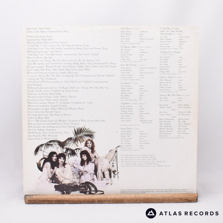 Stevie Nicks - The Wild Heart - Lyric Sheet LP Vinyl Record - VG+/VG+