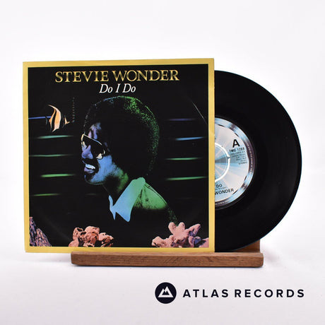 Stevie Wonder Do I Do 7" Vinyl Record - Front Cover & Record