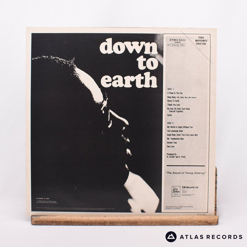 Stevie Wonder - Down To Earth - Reissue Stereo LP Vinyl Record - VG+/EX