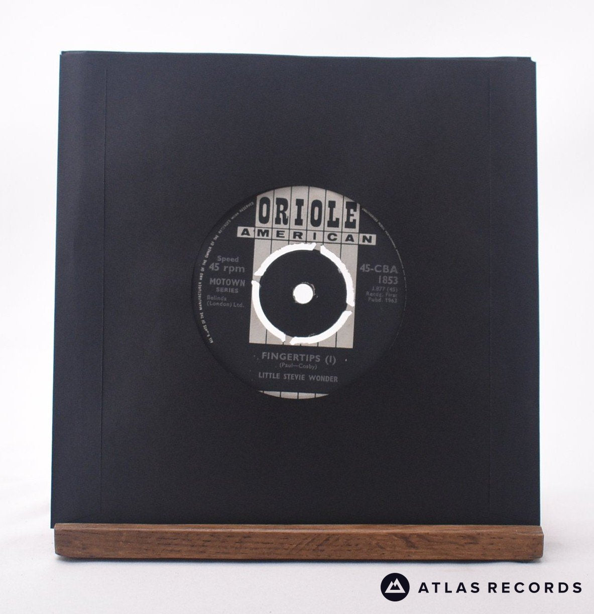 Fingertips　Stevie　Wonder　Vinyl　Atlas　7