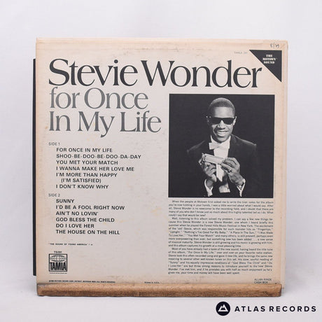 Stevie Wonder - For Once In My Life - LP Vinyl Record - VG+/EX