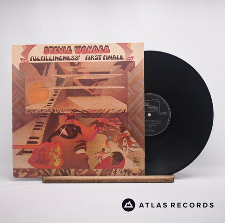 Stevie Wonder Fulfillingness' First Finale LP Vinyl Record - Front Cover & Record