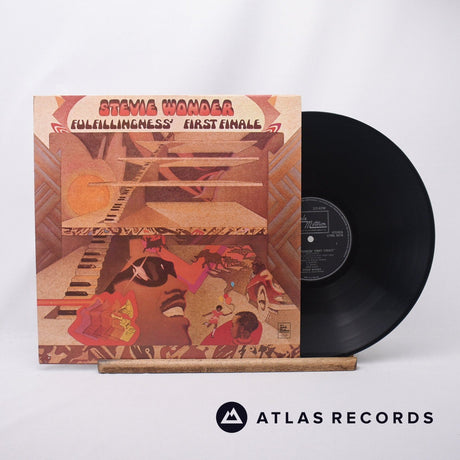 Stevie Wonder Fulfillingness' First Finale LP Vinyl Record - Front Cover & Record