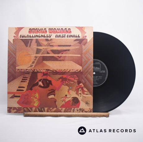 Stevie Wonder Fulfillingness' First Finale LP Vinyl Record - Front Cover & Record