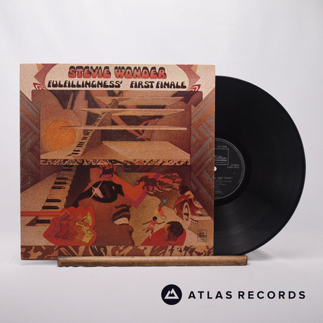 Stevie Wonder Fulfillingness' First Finale LP Vinyl Record - Front Cover & Record