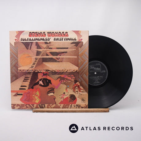 Stevie Wonder Fulfillingness' First Finale LP Vinyl Record - Front Cover & Record