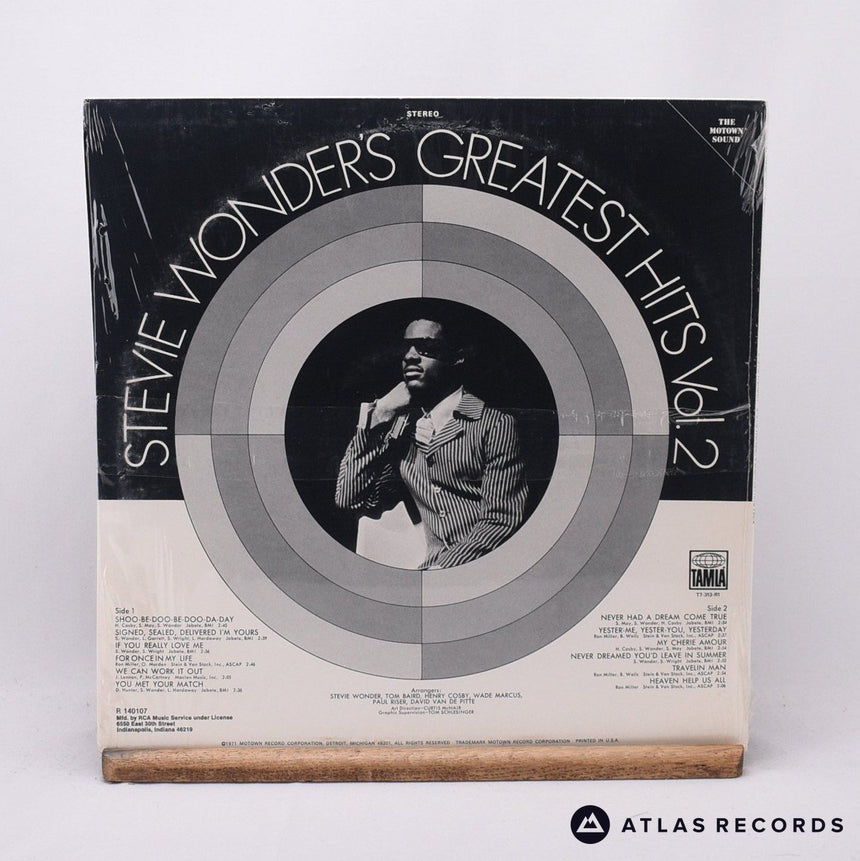 Stevie Wonder - Greatest Hits Vol. 2 - Club Edition LP Vinyl Record - NM/EX