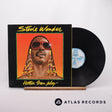 Stevie Wonder Hotter Than July LP Vinyl Record - Front Cover & Record