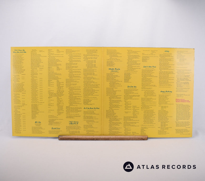 Stevie Wonder - Hotter Than July - Gatefold LP Vinyl Record - EX/EX