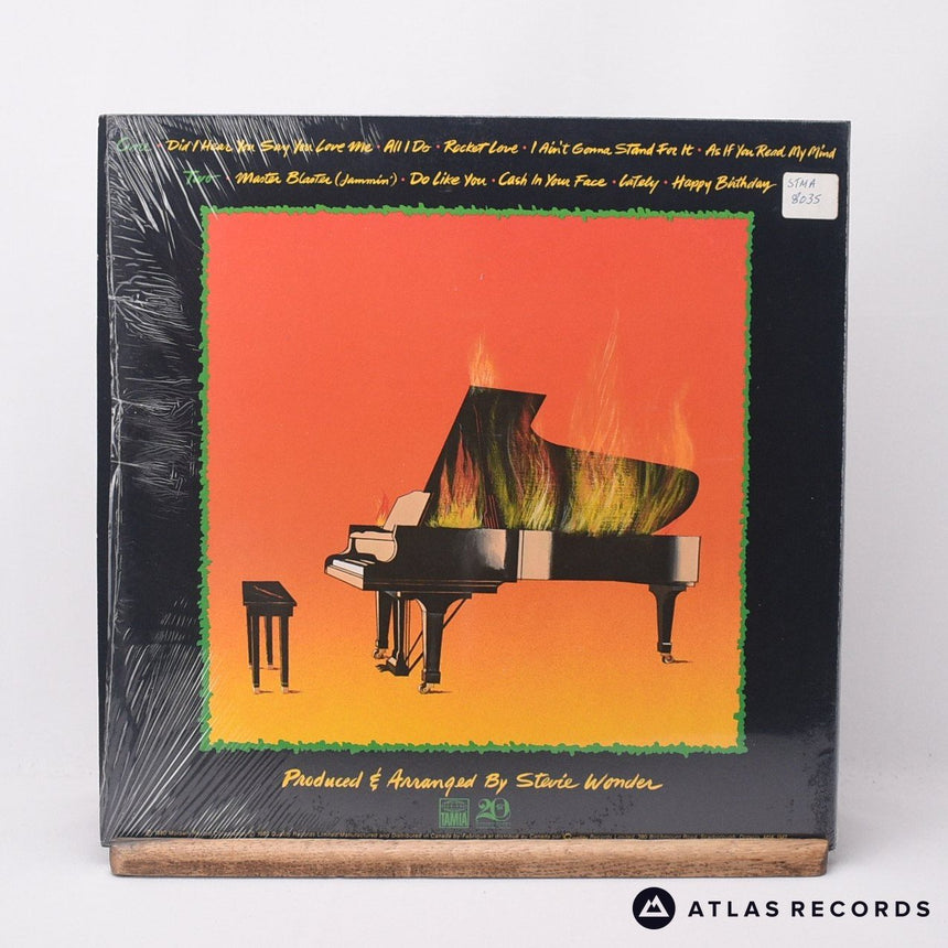 Stevie Wonder - Hotter Than July - S1 X Side 2 LP Vinyl Record - EX/EX
