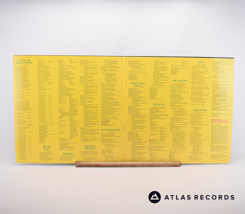 Stevie Wonder - Hotter Than July - Gatefold LP Vinyl Record - EX/EX