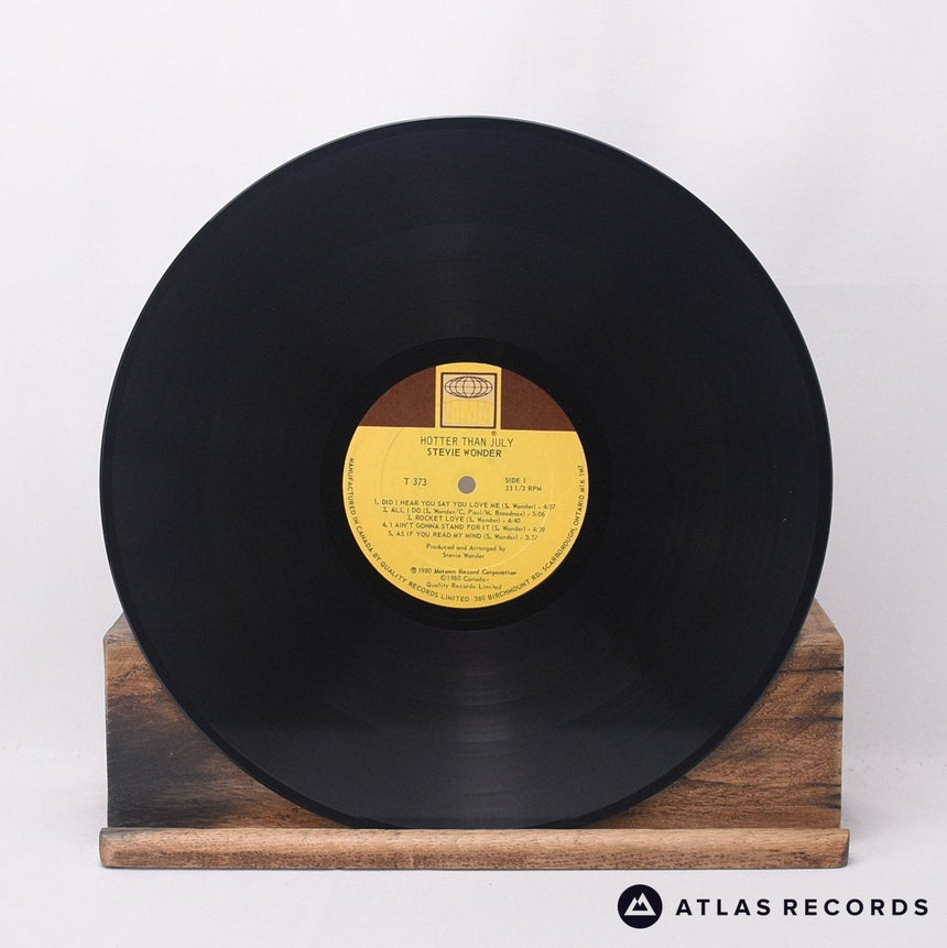 Stevie Wonder - Hotter Than July - S1 X Side 2 LP Vinyl Record - EX/EX