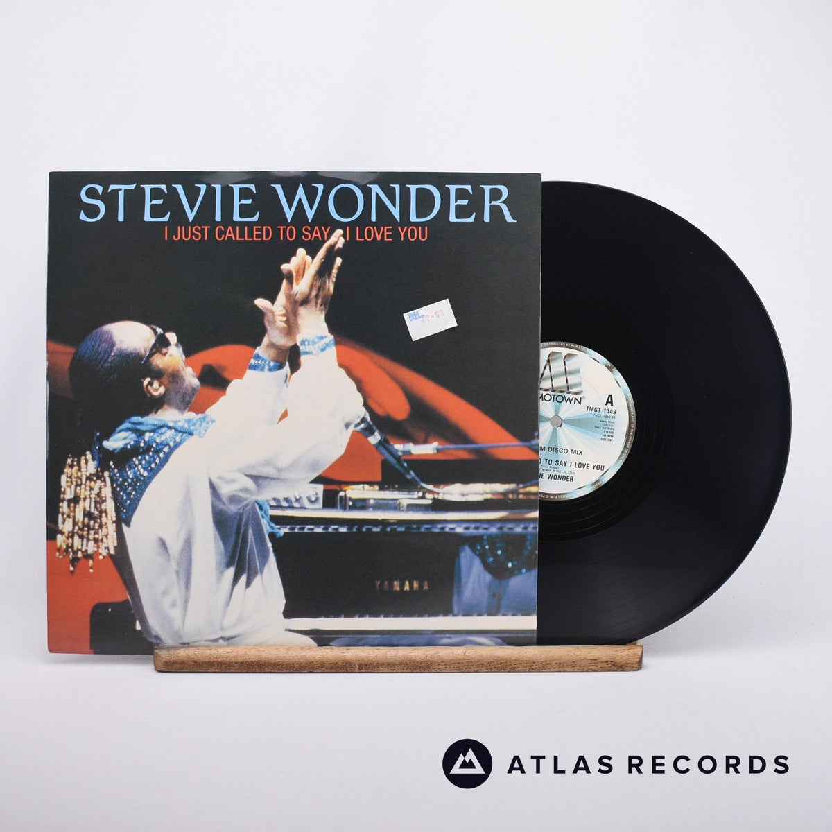 Stevie Wonder I Just Called To Say I Love You 12" Vinyl Record - Front Cover & Record