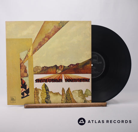 Stevie Wonder Innervisions LP Vinyl Record - Front Cover & Record