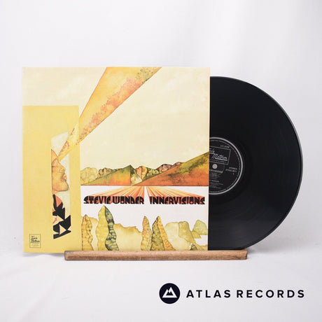 Stevie Wonder Innervisions LP Vinyl Record - Front Cover & Record