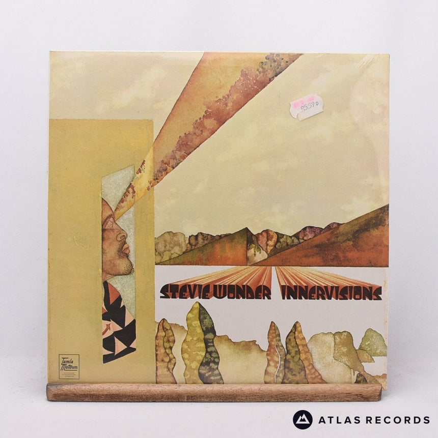 Stevie Wonder Innervisions LP Vinyl Record - Front Cover & Record
