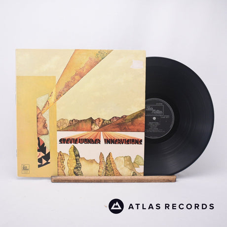 Stevie Wonder Innervisions LP Vinyl Record - Front Cover & Record