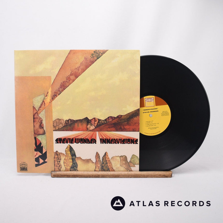 Stevie Wonder Innervisions LP Vinyl Record - Front Cover & Record