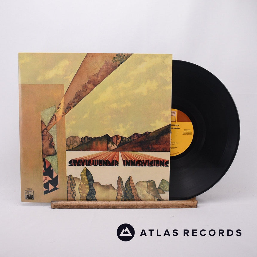 Stevie Wonder Innervisions LP Vinyl Record - Front Cover & Record
