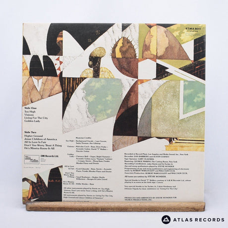Stevie Wonder - Innervisions - Reissue Gatefold A-9 B-6 LP Vinyl Record - EX/EX