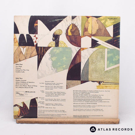 Stevie Wonder - Innervisions - A-5 B-2 LP Vinyl Record - VG+/EX