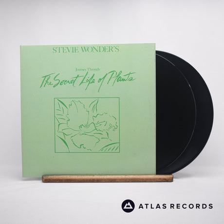Stevie Wonder Journey Through The Secret Life Of Plants Double LP Vinyl Record - Front Cover & Record
