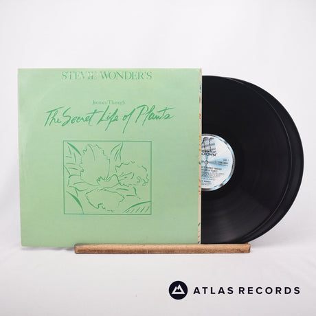 Stevie Wonder Journey Through The Secret Life Of Plants 2 x LP Vinyl Record - Front Cover & Record