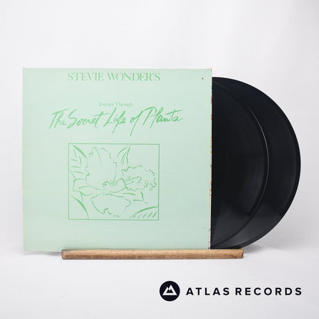 Stevie Wonder Journey Through The Secret Life Of Plants 2 x LP Vinyl Record - Front Cover & Record