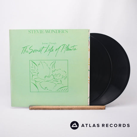 Stevie Wonder Journey Through The Secret Life Of Plants 2 x LP Vinyl Record - Front Cover & Record