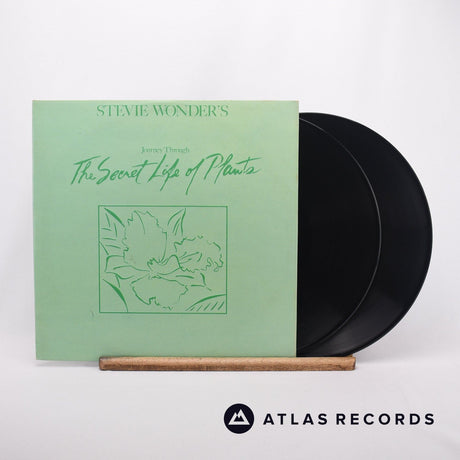 Stevie Wonder Journey Through The Secret Life Of Plants 2 x LP Vinyl Record - Front Cover & Record