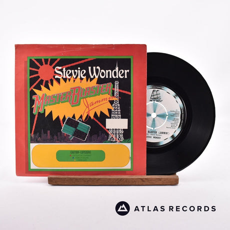Stevie Wonder Master Blaster 7" Vinyl Record - Front Cover & Record
